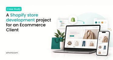 A Shopify store development project