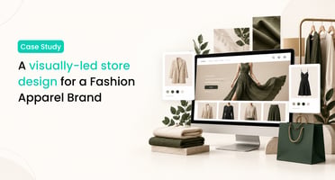 A visually-led store design