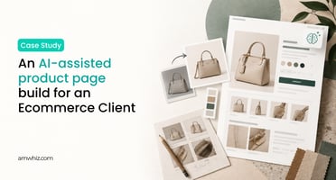 AI-assisted Shopify product page