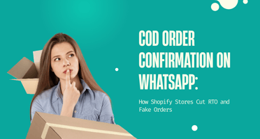 COD Order Confirmation on WhatsApp