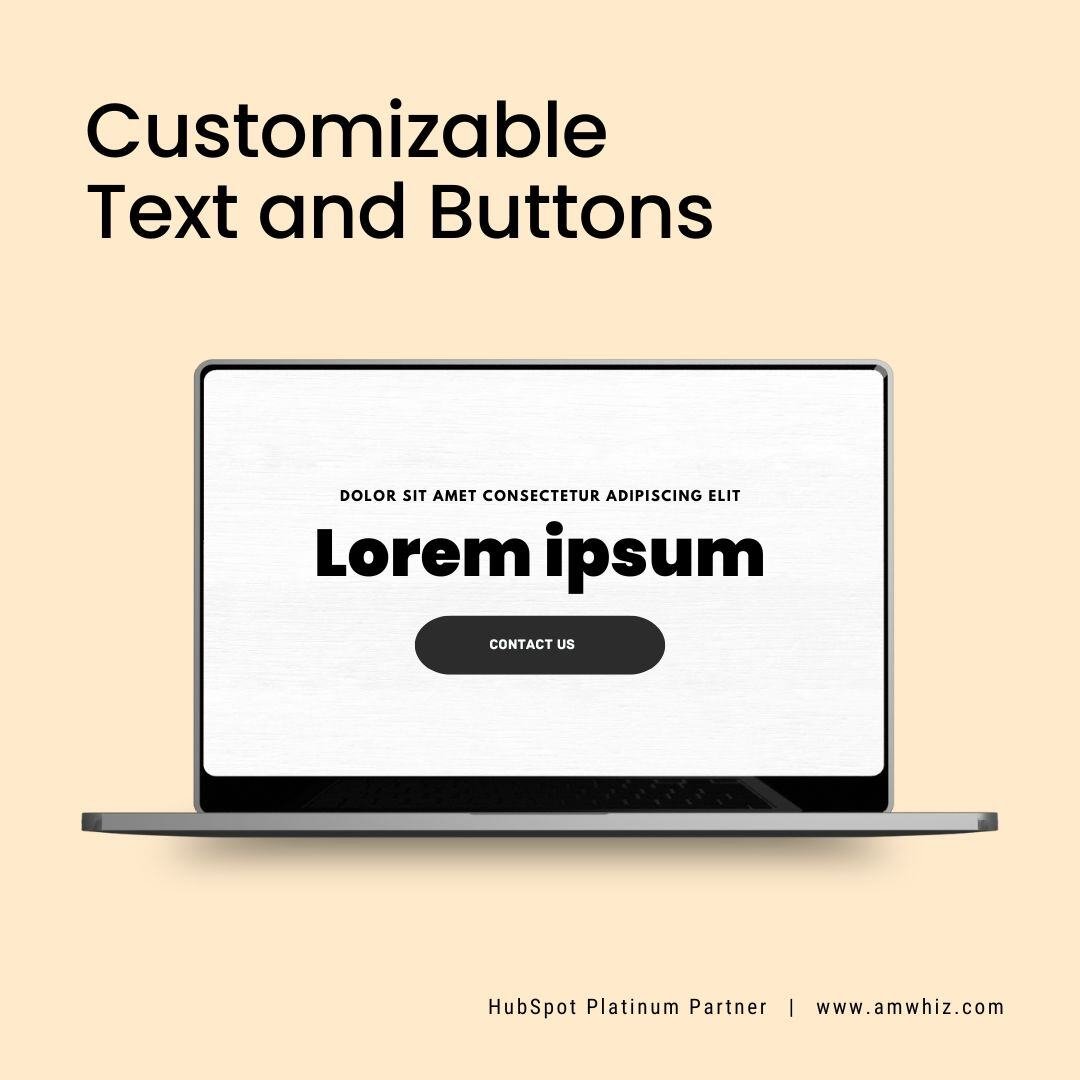 Customizable Text and Buttons-1