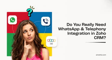 WhatsApp and Telephony Integration in Zoho CRM