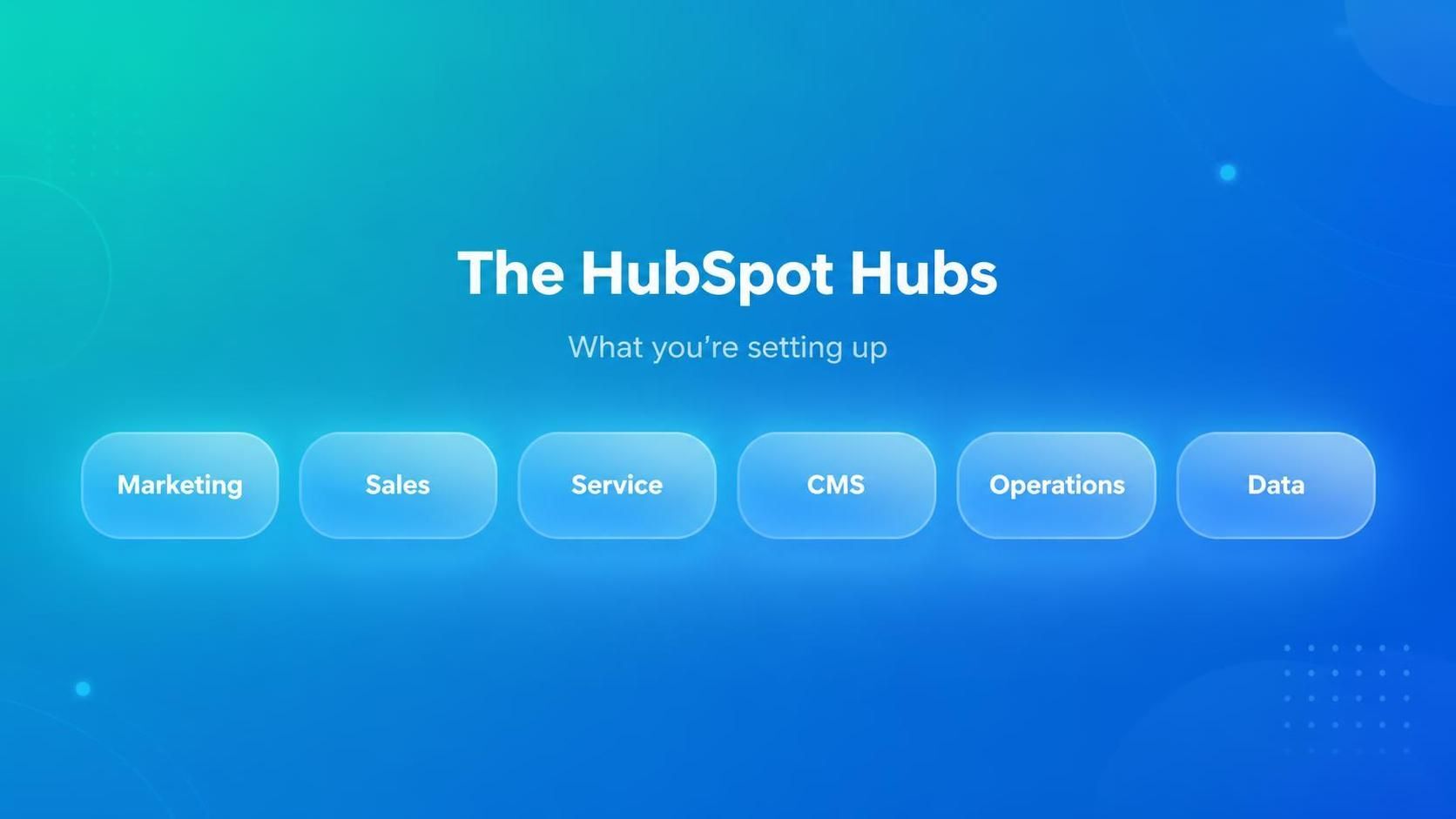 hubspot hubs