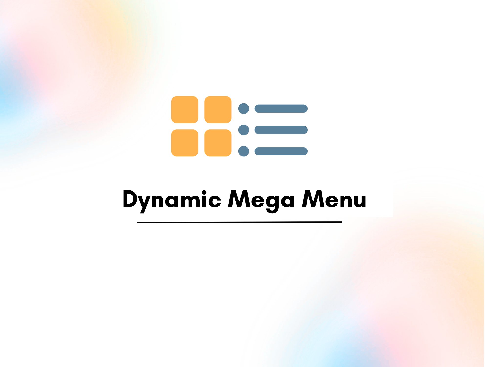 Dynamic menu Dynamic menu