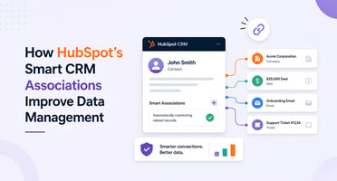How HubSpot’s Smart CRM Associations Improve Data Management