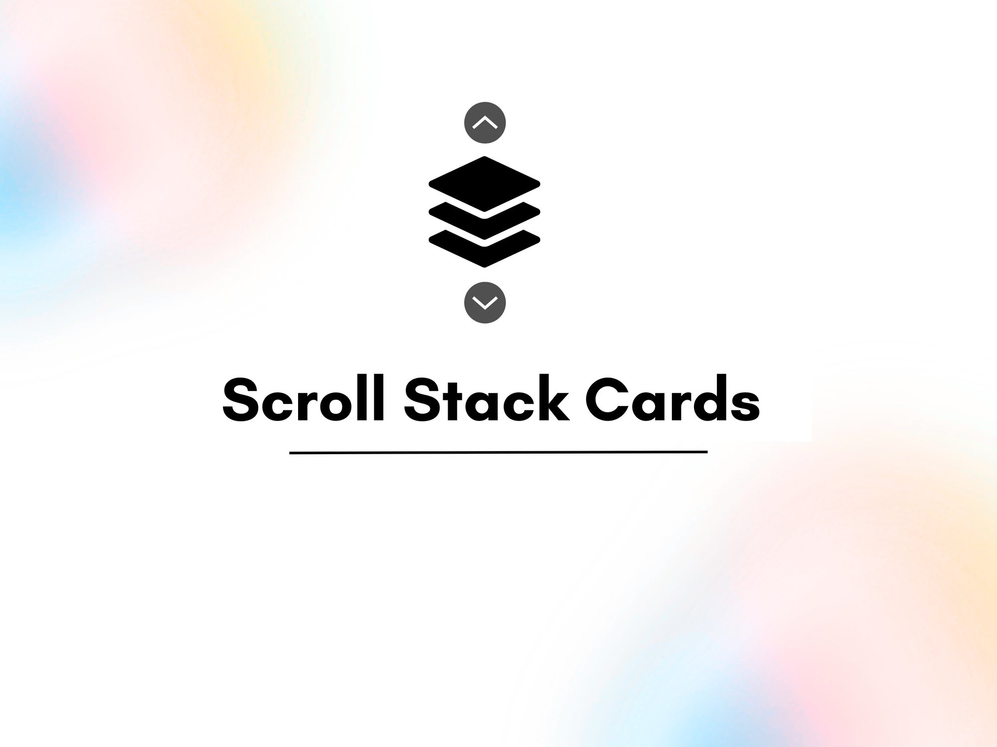 Scroll Stack Cards