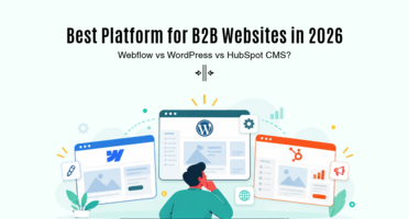 Webflow vs WordPress vs HubSpot CMS for B2B (2026)