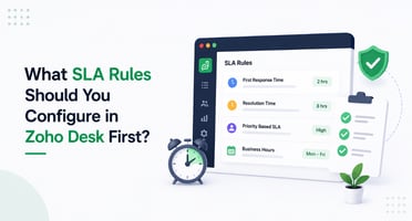 What SLA Rules Should You Configure in Zoho Desk First?