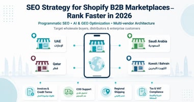 SEO Strategy for Shopify B2B Marketplaces: Rank Faster in 2026