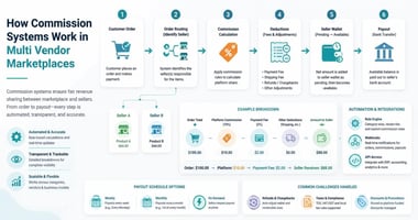 How Commission Systems Work in Multi Vendor Marketplaces