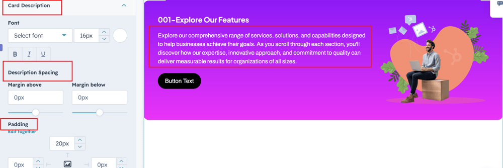description-style