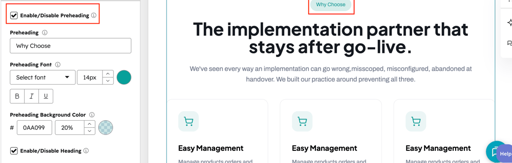 enable-preheading