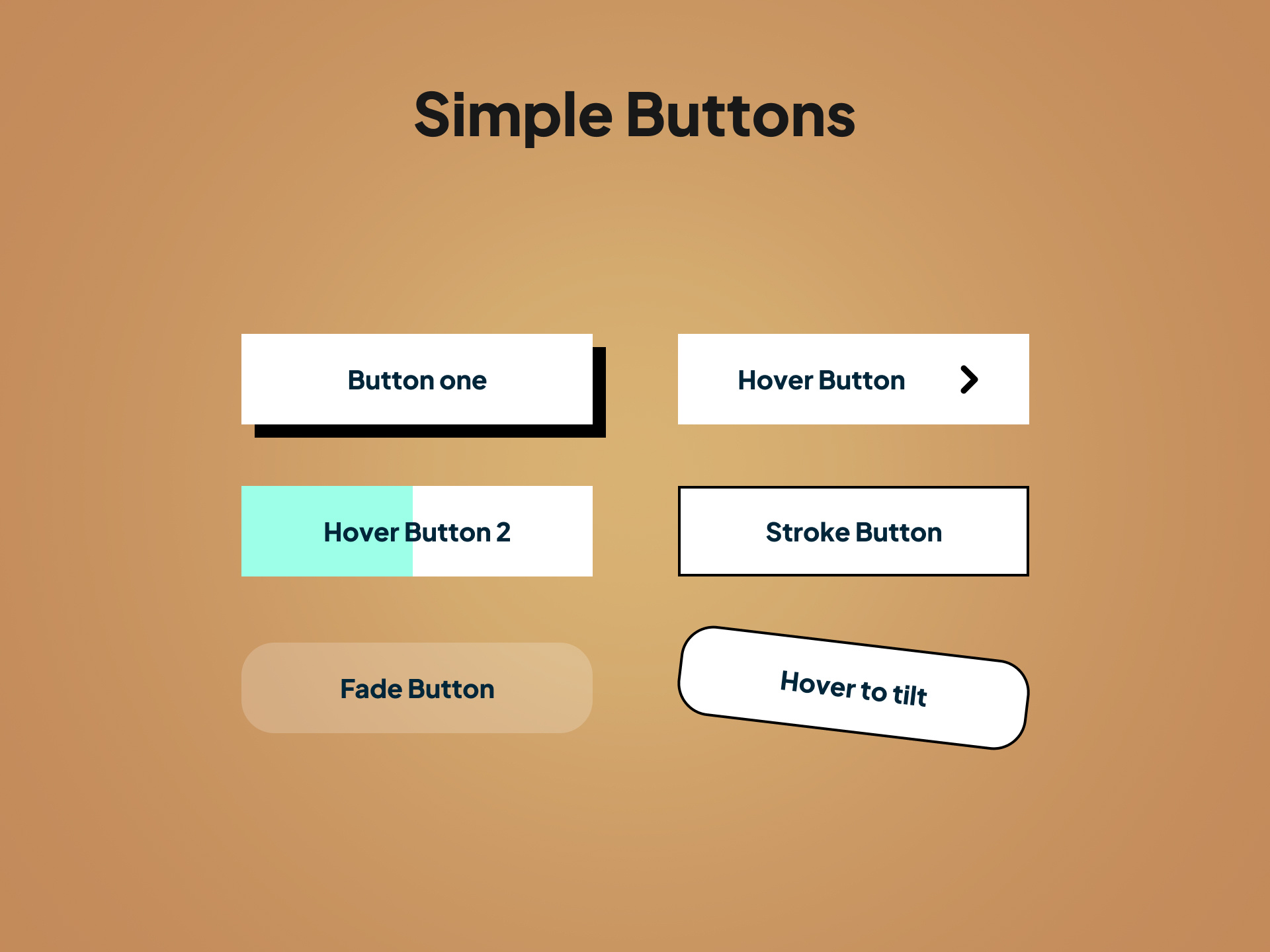 simple button