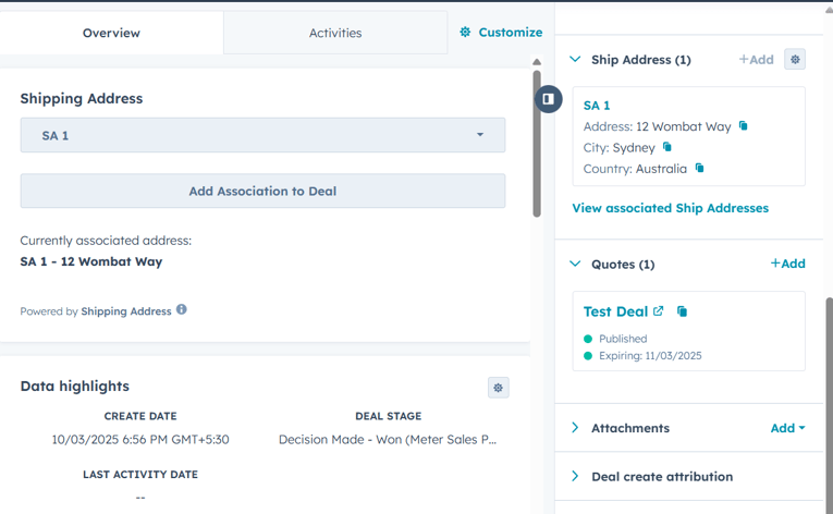 How Custom Objects Helped Centralize Shipping Addresses and Projects for Faster Deal Management