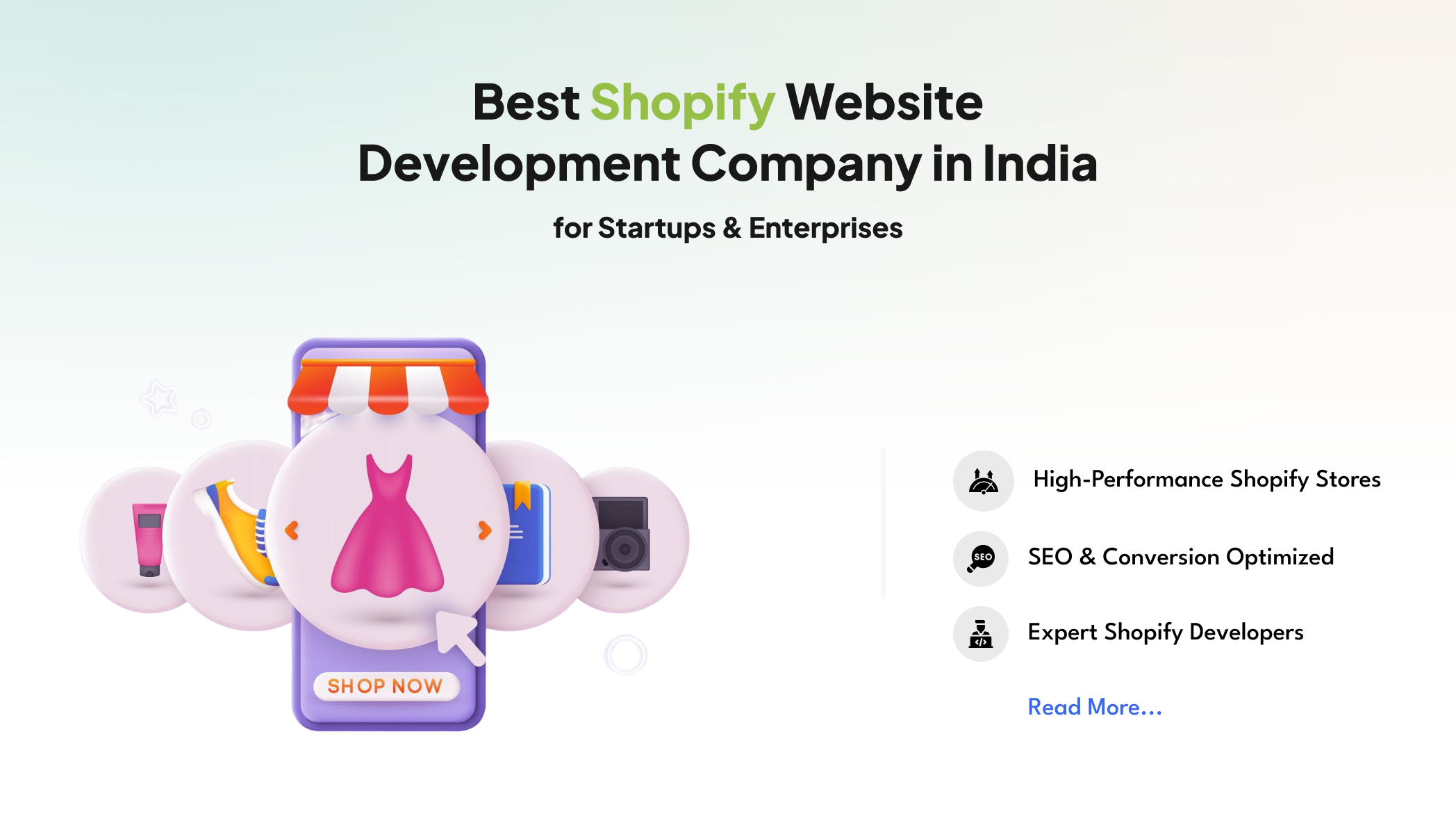 Best Shopify Website Development Company in India for Startups & Enterprises