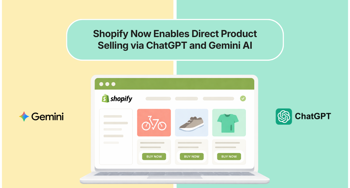 Shopify Now Enables Direct Product Selling via ChatGPT and Gemini AI